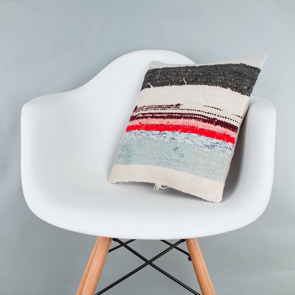 Contemporary_Multiple Color_Kilim Pillow Cover_16x16_Z1006_7482