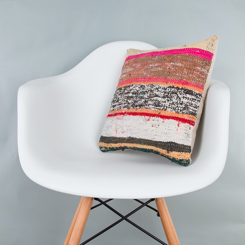 Contemporary_Multiple Color_Kilim Pillow Cover_16x16_Z1006_7983