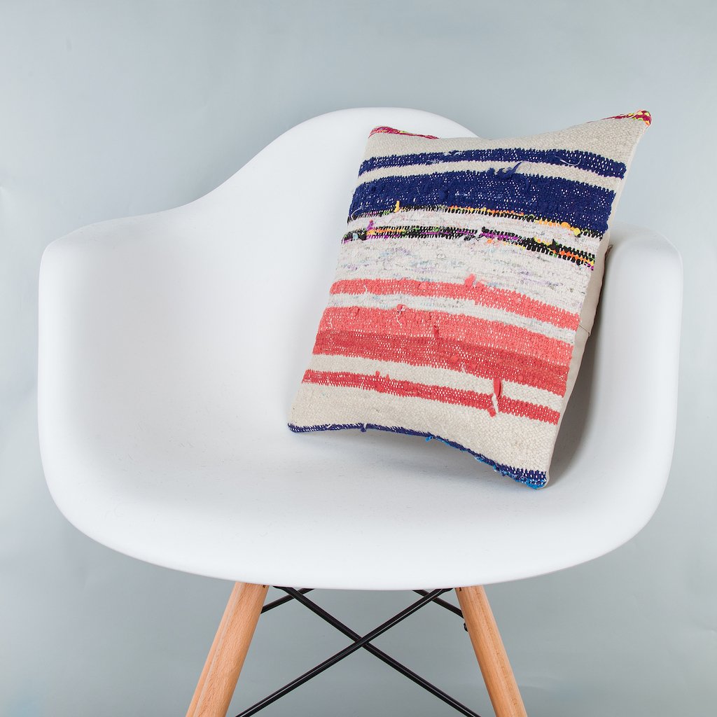Contemporary_Multiple Color_Kilim Pillow Cover_16x16_Z1006_8318
