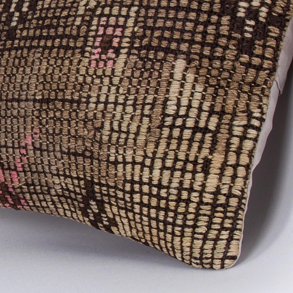 Plain_Multiple Color_Kilim Pillow Cover_16x16_Z1008_7946