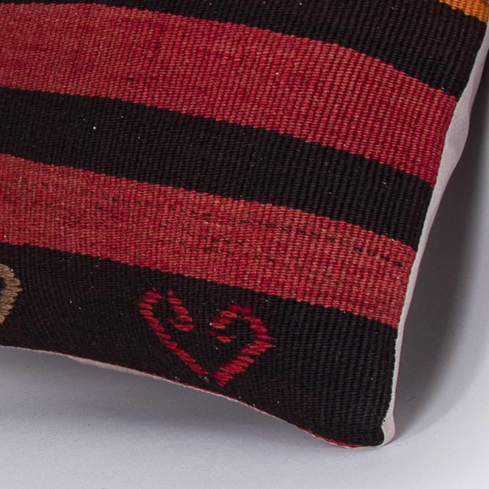 Striped_Multiple Color_Kilim Pillow Cover_16x16_Z1000_7526