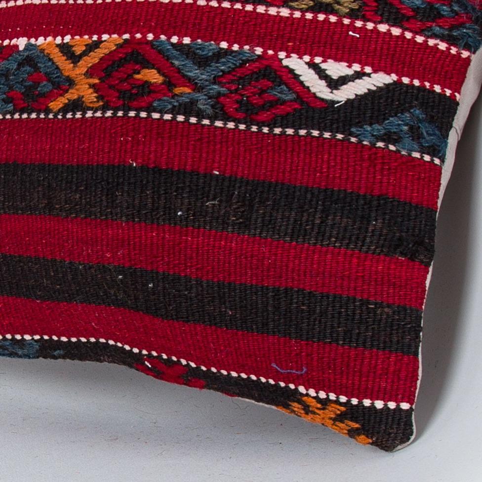 Striped_Multiple Color_Kilim Pillow Cover_16x16_Z1000_7672