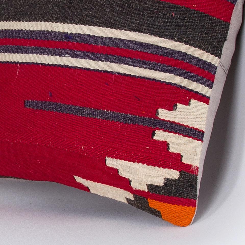 Striped_Multiple Color_Kilim Pillow Cover_16x16_Z1000_7890