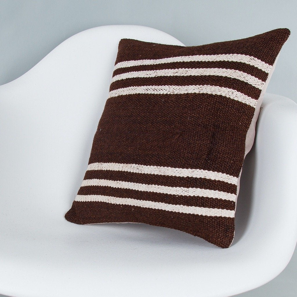 Striped_Multiple Color_Kilim Pillow Cover_16x16_Z1009_7989