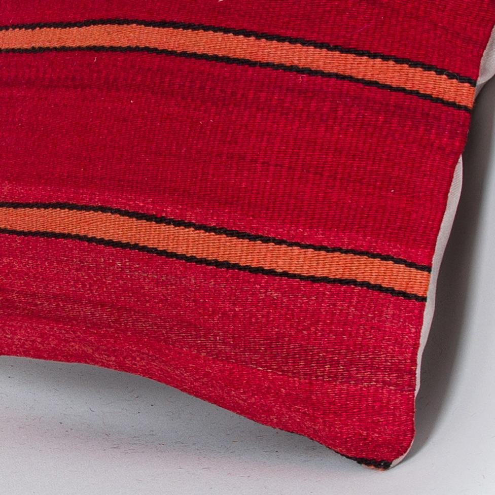 Striped_Multiple Color_Kilim Pillow Cover_16x16_Z1009_8112
