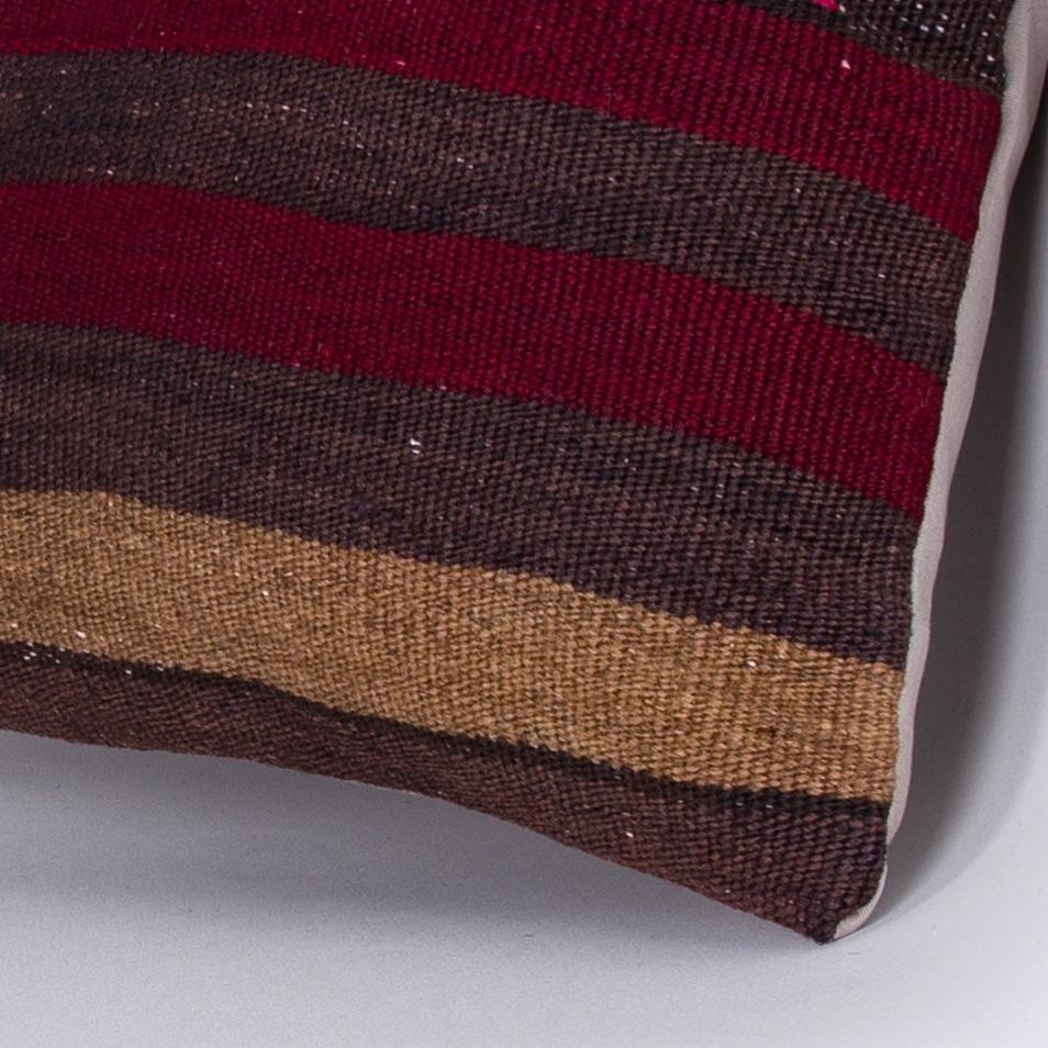Tribal_Multiple Color_Kilim Pillow Cover_16x16_Z1007_7528