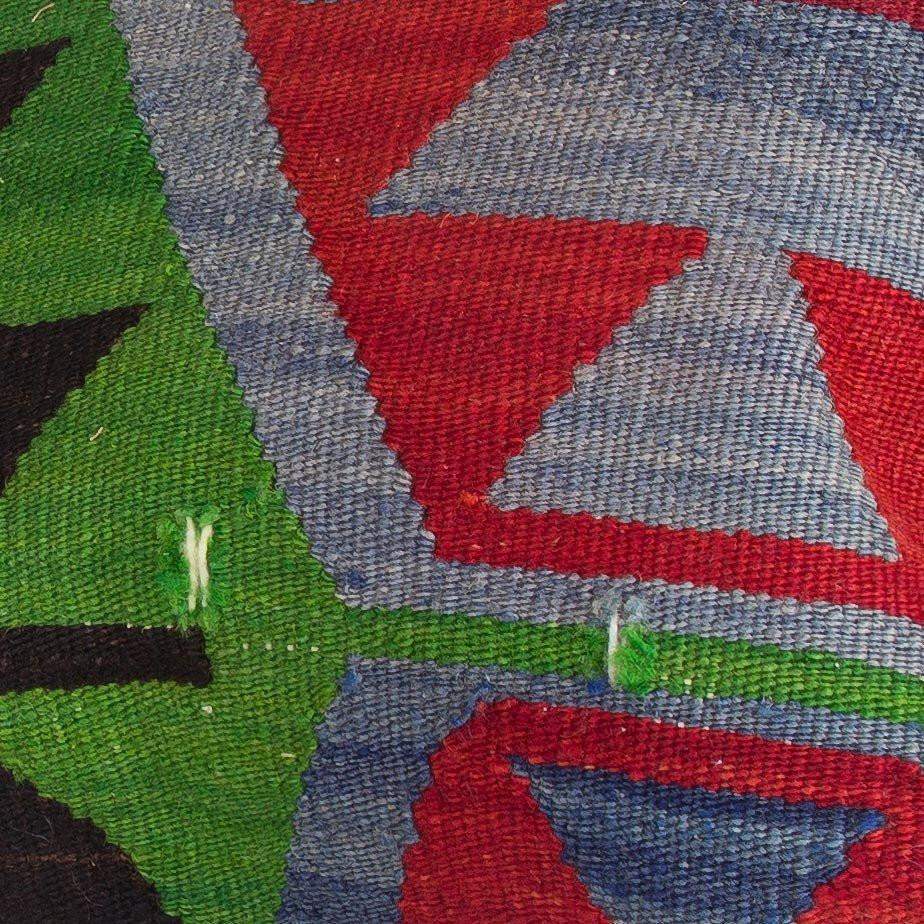 Chevron Multi Color Kilim Pillow Cover 16x16 5057 - kilimpillowstore
 - 3