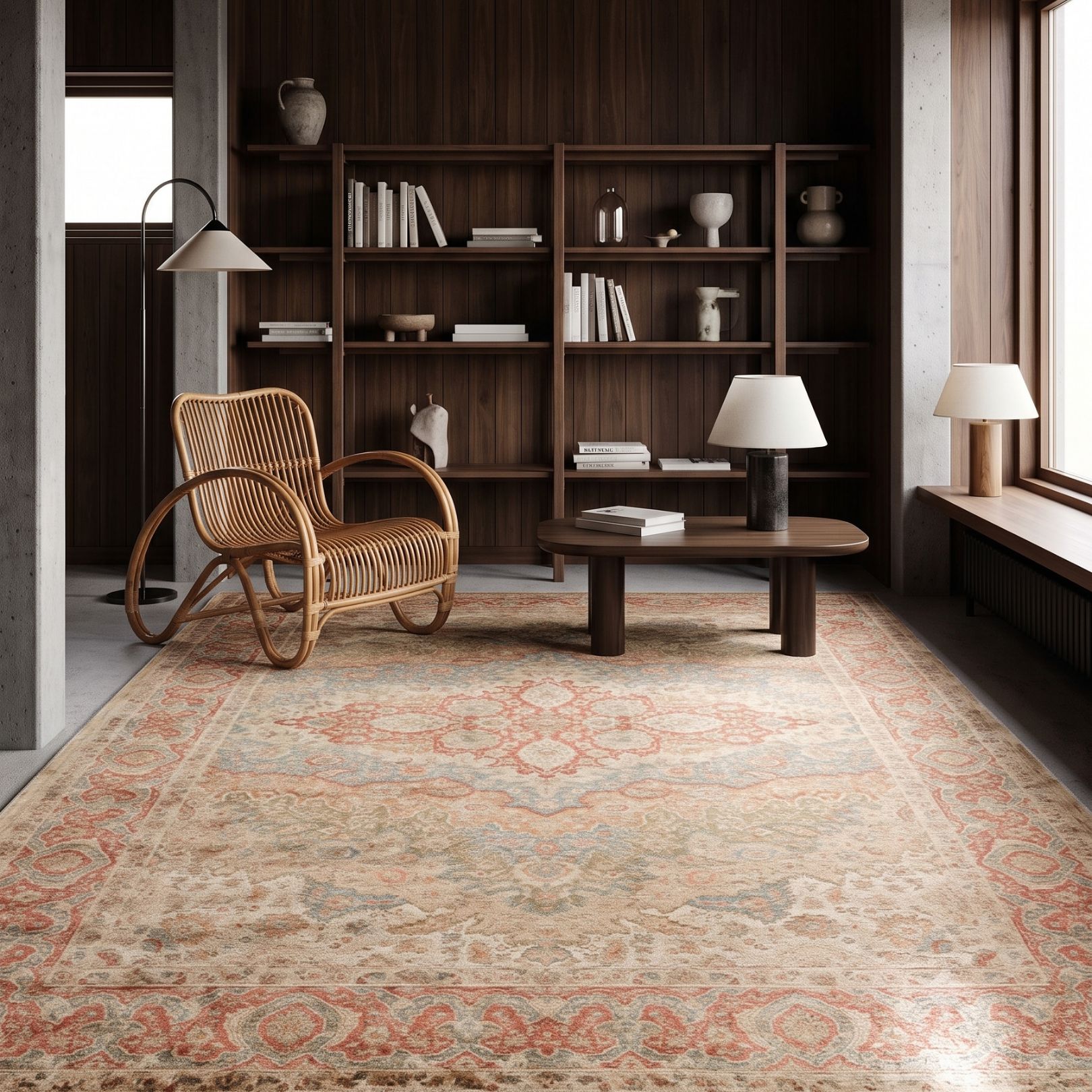 A RUG IS PART OF THE ROOM